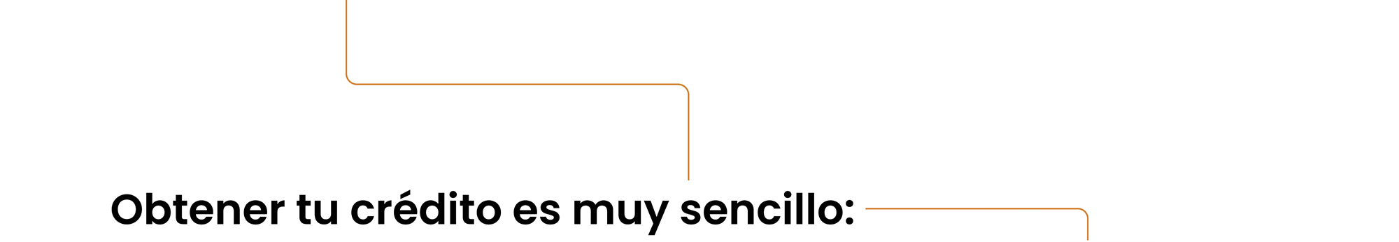 Obtener tu crédito es muy sencillo: